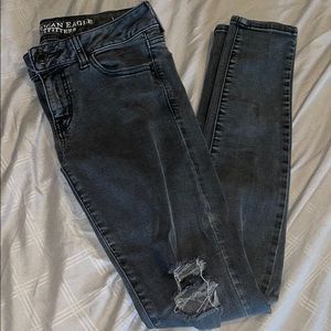 Black American Eagle Jeans